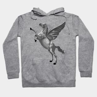 Gray Pegasus Hoodie